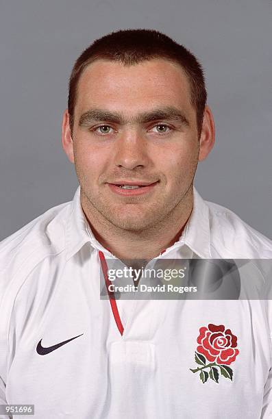 Headshot of Trevor Woodman of England during the England summer tour to USA and Canada photoshoot held at Twickenham, in London. \ Mandatory Credit:...