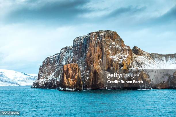 deception island landscape - south shetland islands stock pictures, royalty-free photos & images