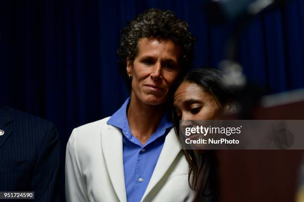 Andrea Constand and prosecutors on here side reacts the guilty verdict of Bill Cosby on all three counts in he sexual assault trial of the comedian...