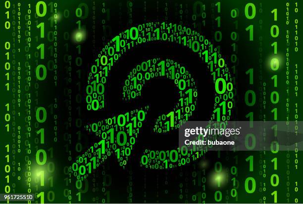 target cursor binary code vector pattern background - zero stock illustrations
