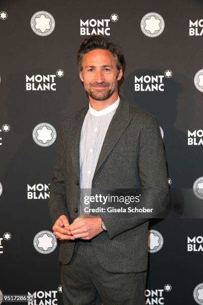 Benjamin Sadler during the 27th Montblanc de la Culture Arts Patronage Award at Residenz on April 26, 2018 in Munich, Germany.