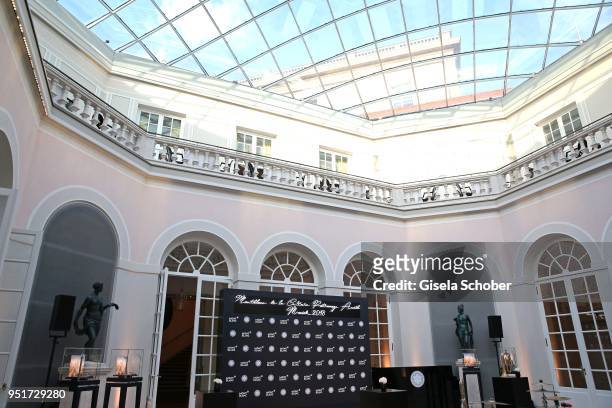 General view during the 27th Montblanc de la Culture Arts Patronage Award at Residenz on April 26, 2018 in Munich, Germany.