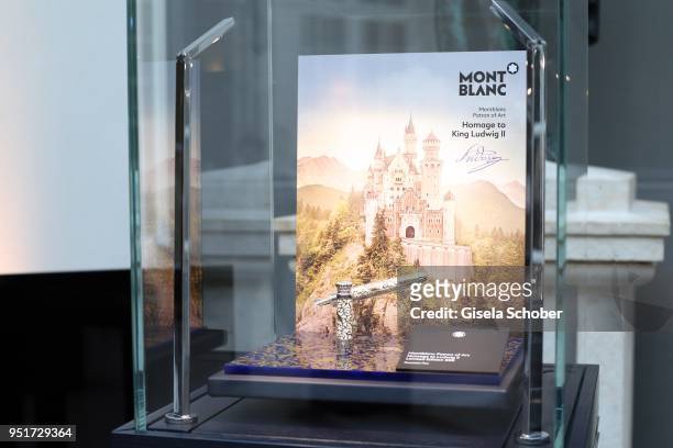 Filler in Homage to Prince Ludwig II. During the 27th Montblanc de la Culture Arts Patronage Award at Residenz on April 26, 2018 in Munich, Germany.