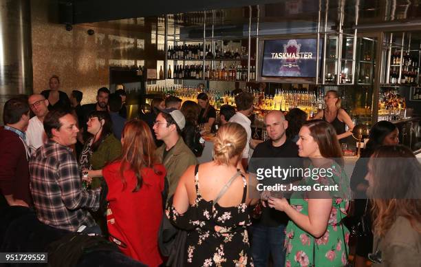 General vew of atmosphere during Comedy Central's "Taskmaster" Premiere Party at HYDE Sunset: Kitchen + Cocktails on April 26, 2018 in West...