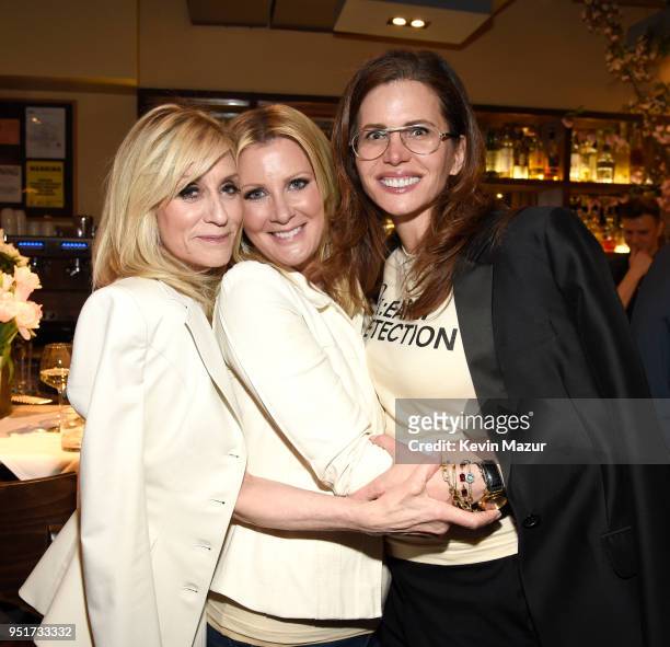Judith Light, Sandra Lee and Desiree Gruber attend the after party for the HBO Documentary Film "RX: Early Detection A Cancer Journey With Sandra...