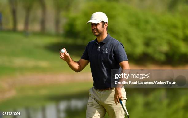 Jorge Campillo of Spain pictured during round one of the Volvo China Open at the Beijing Topwin Golf and Country Club on April 27, 2018 in Beijing,...