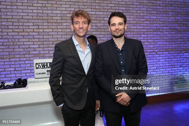 Tim McGrath and Alex Kaluzhsky attend the 2018 Tribeca Film Festival awards night after party on April 26, 2018 in New York City.