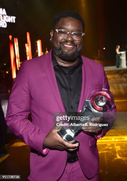 Actor/comedian Lil Rel Howery, recipient of the Breakthrough Performer of the Year award, attends the CinemaCon Big Screen Achievement Awards brought...