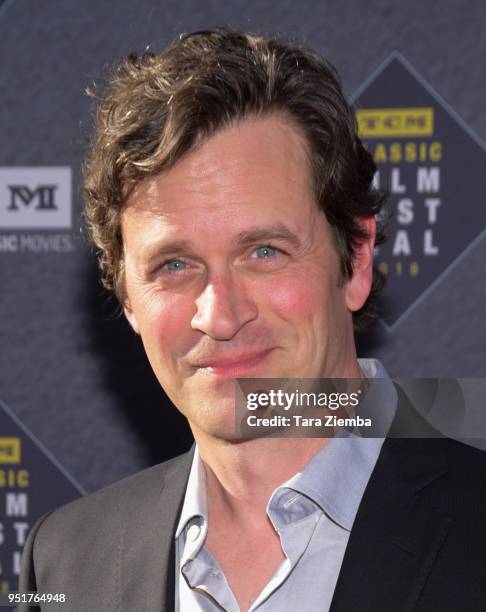 Tom Everett Scott attends the 2018 TCM Classic Film Festival Opening Night Gala 50th Anniversary World Premiere Restoration of 'The Producers' at TCL...