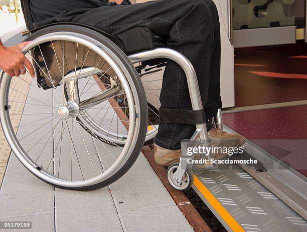 travel independently with a wheelchair - vehicle door stock pictures, royalty-free photos & images