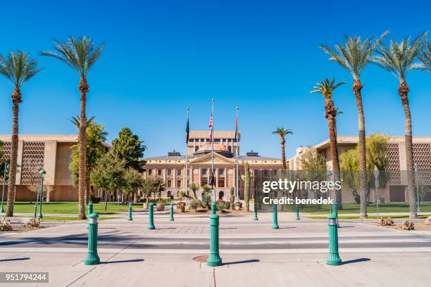 arizona state capitol in phoenix usa - arizona state capitol stock pictures, royalty-free photos & images