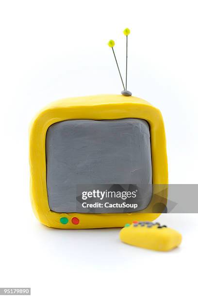 clay tv - child's play clay stock pictures, royalty-free photos & images