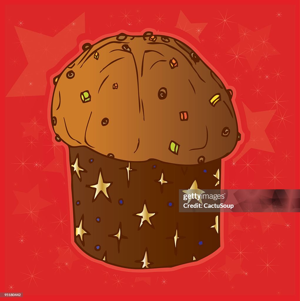 Christmas panettone