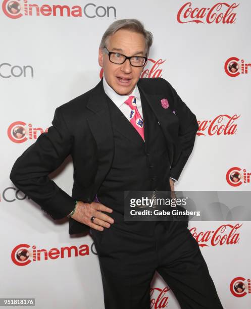 Director Paul Feig attends the CinemaCon Big Screen Achievement Awards at Omnia Nightclub at Caesars Palace during CinemaCon, the official convention...