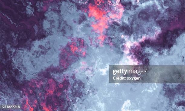 liguid watercolor and ink abstract colored painting - metallic pink stock pictures, royalty-free photos & images