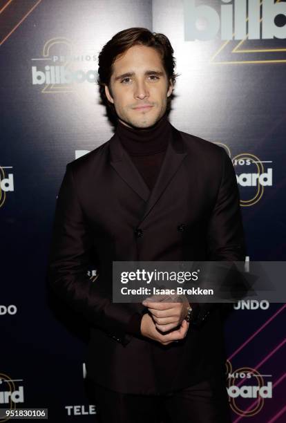 Diego Boneta attends the 2018 Billboard Latin Music Awards at the Mandalay Bay Events Center on April 26, 2018 in Las Vegas, Nevada.