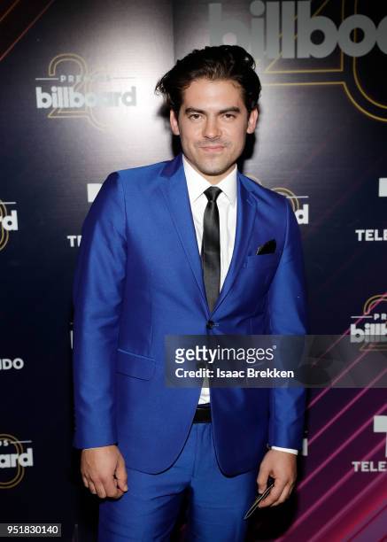 Ivan Arana attends the 2018 Billboard Latin Music Awards at the Mandalay Bay Events Center on April 26, 2018 in Las Vegas, Nevada.