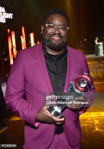 Actor/comedian Lil Rel Howery, recipient of the Breakthrough Performer of the Year award, attends the CinemaCon Big Screen Achievement Awards brought...