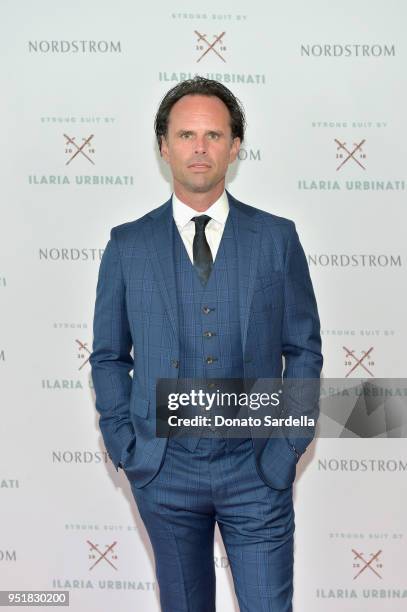 Walton Goggins attends Strong Suit by Ilaria Urbinati Launch Party at Nordstrom Local in Los Angeles on April 26, 2018.