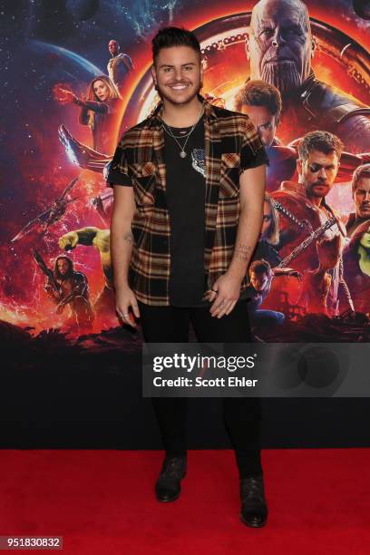 Luke Antony attends the Avengers: Infinity War Special Event Screening