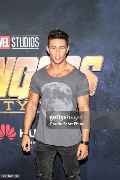 Orpheus Pledger attends the Avengers: Infinity War Special Event Screening