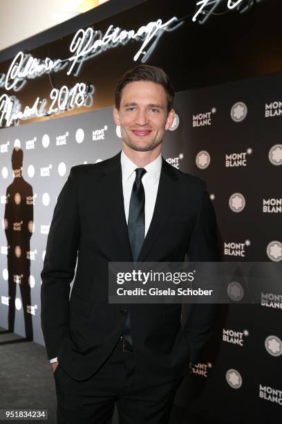 August Wittgenstein during the 27th Montblanc de la Culture Arts Patronage Award at Residenz on April 26, 2018 in Munich, Germany.