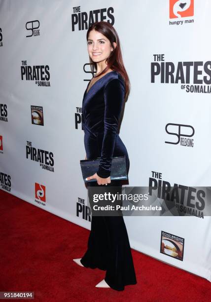 Actress Kiana Madani attends the premiere of 'The Pirates Of Somalia' at The TCL Chinese 6 Theatres on December 6, 2017 in Hollywood, California.