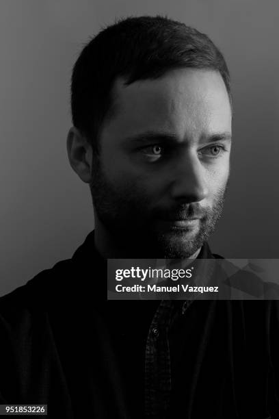 Designer at Proenza Schouler, Jack McCollough is photographed for El Pais on October 19, 2017 in London, England.