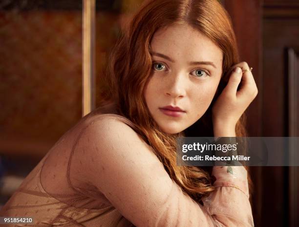 Actor Sadie Sink is photographed for Empire magazine on August 8, 2017 in New York City.