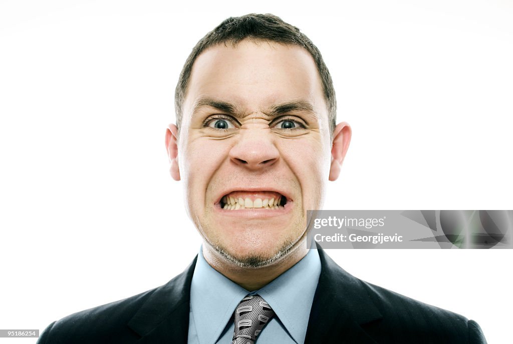 Angry boss