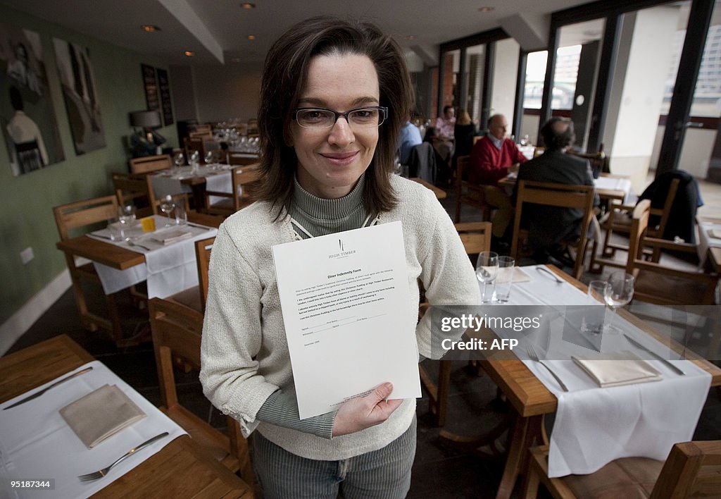 TO GO WITH AFP STORY Neleen Strauss, the