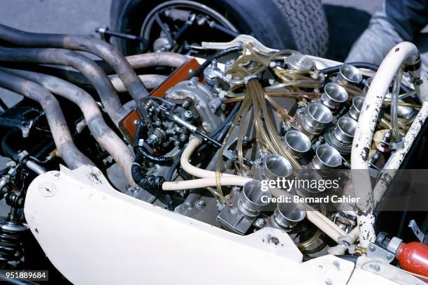 Honda RA272, Grand Prix of Mexico, Autodromo Hermanos Rodriguez, Magdalena Mixhuca, 24 October 1965. Honda RA272E 1.5 V12.