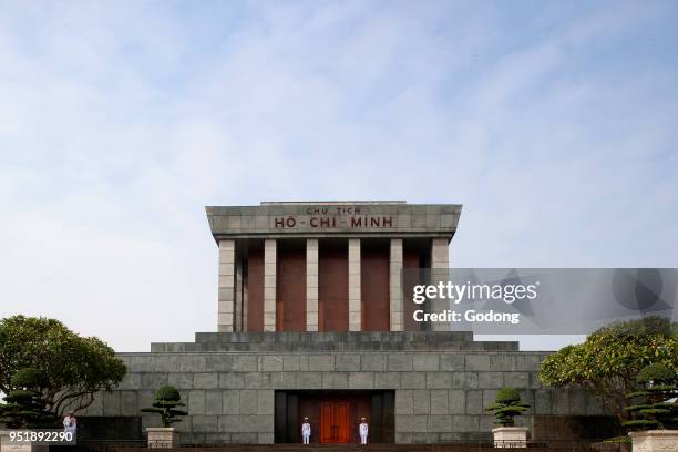 Ho Chi Minh Mausoleum. Ho Chi Minh , founder of Indochinese. Hanoi, Vietnam.
