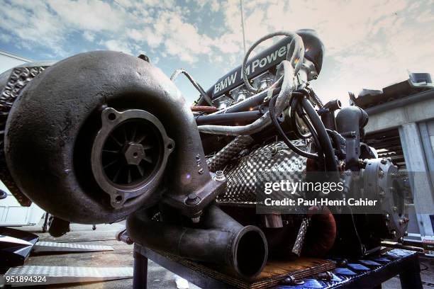 Grand Prix of Germany, Hockenheimring, 27 July 1986. BMW M12/13/1 1.5 L4t.