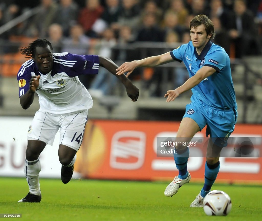 FBL-EUR-C3-RSC ANDERLECHT-ZENIT ST PETERSBURG