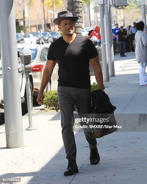 Mario Van Peebles is seen on April 26, 2018 in Los Angeles, CA.