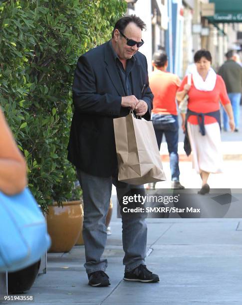 Dan Aykroyd is seen on April 26, 2018 in Los Angeles, CA.