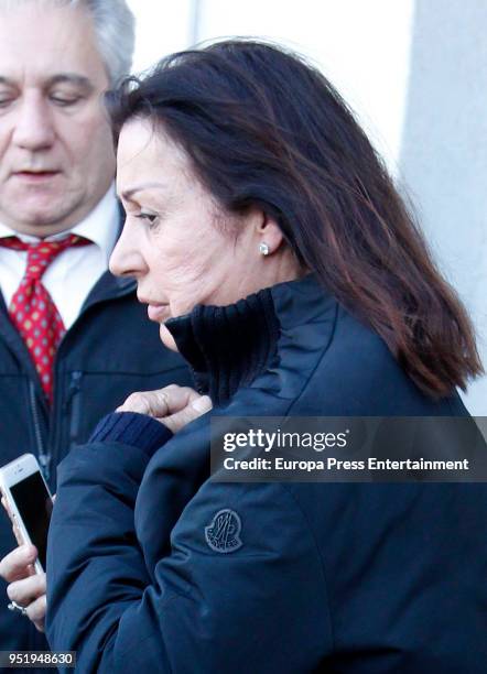 Carmen Martinez Bordiu is seen on March 20, 2018 in Madrid, Spain.