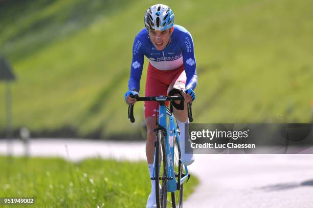 Pierre Latour of France and Team AG2R La Mondiale / during the 72nd Tour de Romandie 2018, Stage 3 a 9,9km individual time trial stage from Ollon to...