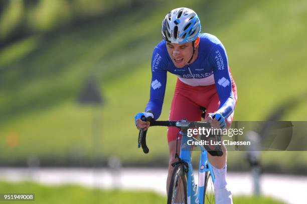 Pierre Latour of France and Team AG2R La Mondiale / during the 72nd Tour de Romandie 2018, Stage 3 a 9,9km individual time trial stage from Ollon to...