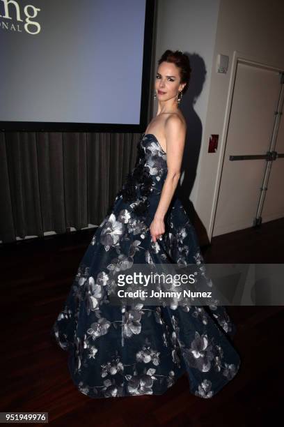Eglantina Zingg attends the 2018 Glasswing International Gala at Tribeca Rooftop on April 26, 2018 in New York City.