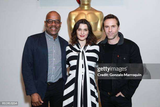 Patrick Harrison, Rachel Weisz and Alessandro Nivola during the The Academy of Motion Picture Arts & Sciences Hosts an Official Academy Screening of...