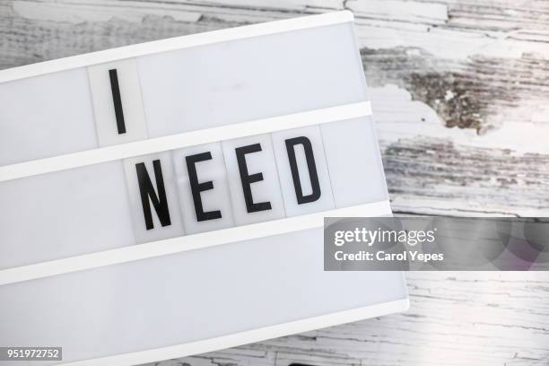 i need message in white lightbox. concept - weakness stock pictures, royalty-free photos & images