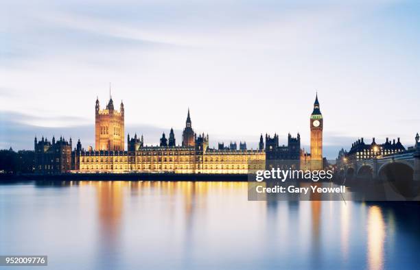 houses of parliament and big ben, london - governments stock pictures, royalty-free photos & images