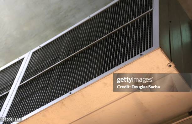 overhead venting air handler equipment - home furnace stock pictures, royalty-free photos & images