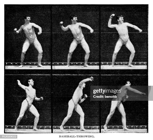 man throwing a baseball - throwing baseball stock illustrations