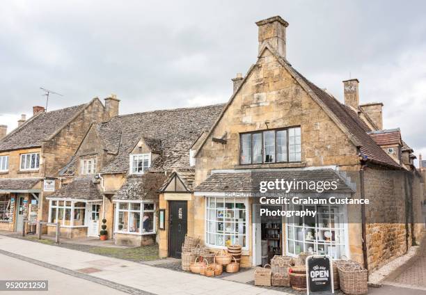 broadway village - cotswolds stock pictures, royalty-free photos & images