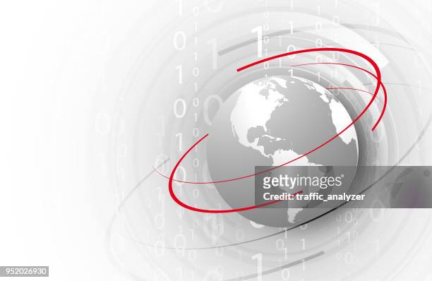 abstract globe background - news event stock illustrations