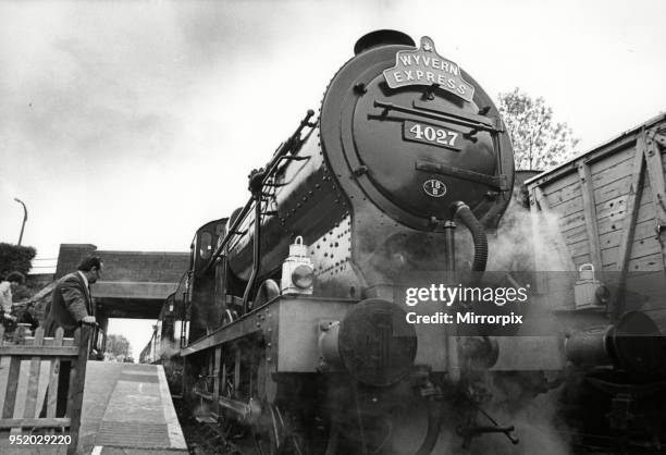 Class 4F locative at the Midland Railway Trust 15th May 1982.