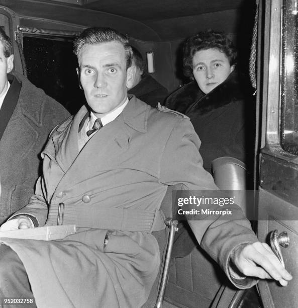 Manchester City footballer Don Revie, shortly before leaving for Sunderland FC, 29th October 1956.